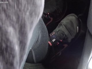pedalpumping with nike on my feet
