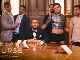 Man's Last Wish Is An Orgy With His Ex Lovers: The Last Course Act III - DisruptiveFilms