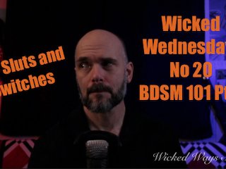Wicked Wednesdays No 20 BDSM 101 Pain Sluts and Switches
