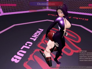 Kinky Fight Club [Wrestling Hentai game] Ep.2 Lesbian rimjob rough fight