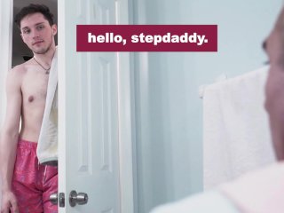 GAYWIRE - Ryland Kingsmen Bareback Fucked In Shower By Mother's Boyfriend Matthew Figata