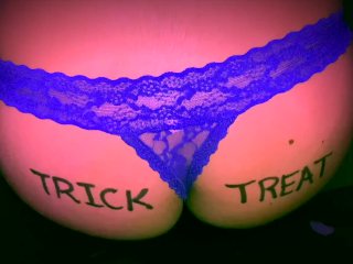 Bathroom Sex At Halloween Party With Kinky Witch