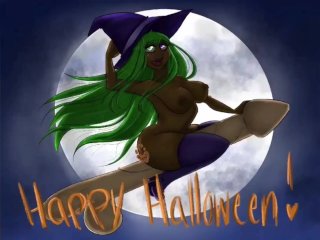 Speed Paint: Witch Riding Dick