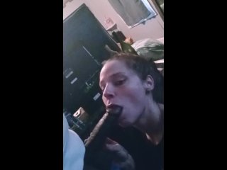 Asking babe for some head