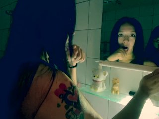 swag daisybaby V怪客成人版大量精液無套中出 V Monster fuck me without condom & Creampie