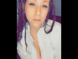 Naughty Schoolgirl Fantasy JOI-Solo Masturbation Babe Plays With Dildo