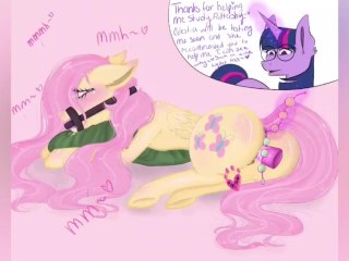 Speed Paint: Fluttershy helps Twilight study