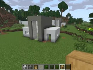 Amazing modern house design (minecraft tutorial)