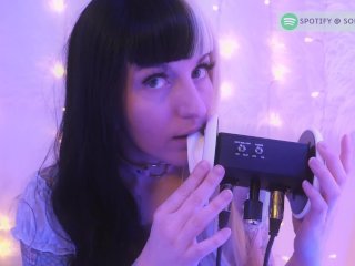 SFW ASMR - Let Me Lick Your Ears Goodnight - PASTEL ROSIE Cute Twitch Streamer - Wet Hot Ear Eating