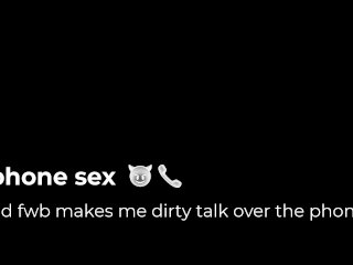 daddy dom/FWB makes me cum with dirty words x2 (audio only)