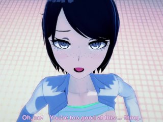 Mukuro Enoshima Ultimate Soldier Free Time Event in the Bathroom Danganronpa Uncensored Hentai