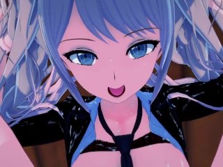 Junko Enoshima Gives You A Taste of Despair! Uncensored Hentai