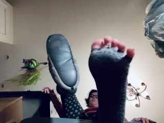 The Ultimate Giantess experience, the huge milf gets rid of you eventually🦶