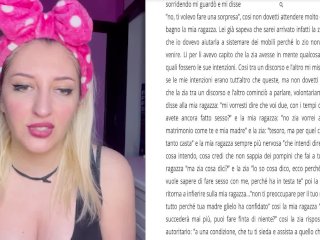 Leggo un racconto Erotico molto trasgressivo #tradimenti #GareDiPompini