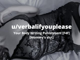 F4F Step-Mommy Writes Dirty Things On Your Body British Lesbian Audio Roleplay