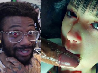 LADY From Devil May Cry is GETTING SPRAYED IN THE FACE WITH SENPAI CREAM!