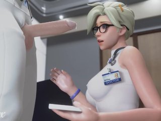 Doctor Mercy Dick Exam, blowjob deepthroath 3D