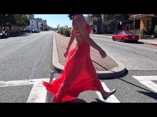 Cutting my dress in public until I'm completely naked (Music Video/Trailer)