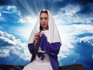 La Madonna bestemmia come una puttana