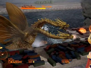 Let's Play Godzilla (2016) Part 11 King Ghidorah earns his crown