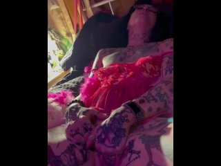 Fingerbang double orgasm solo milf