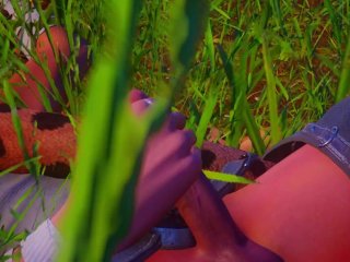 Furry Girl Mates With a Man  Furry monster 3D Porn Wild Life