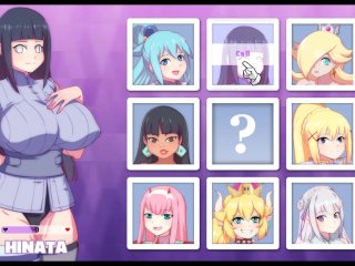 Waifu Hub [PornPlay Parody Hentai game] Emilia from Re-Zero couch casting - Part2 Naughty girl