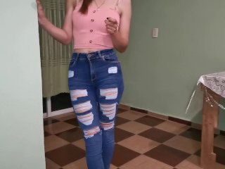 CONSIGUIENDO PERMISO para ir de ANTRO dando MAMADA DE VERGA A MI ESPOSO
