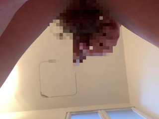 下からみたオナニー
