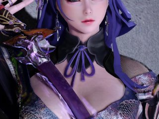 The Temptation of Raiden Shogun Cosplayer