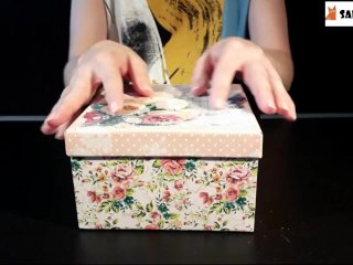 ASMR Царапает и постукивает по подарочным коробкам (БЕЗ РАЗГОВОРОВ) Часть 2