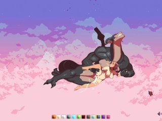 Cloud Meadow - 3 Furry super scenes, Furry centaur, Furry cowman, Furry dragon
