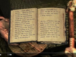 Skyrim - leitura de como pegar milf