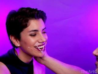 Blowjob & Cum on lips