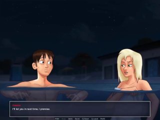 Summertime Saga: Hot Sexy Blonde Girl From The Pool-Ep24
