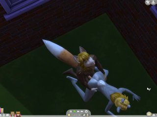 Wolf And Bunny Sims 4 Furry Easter Special