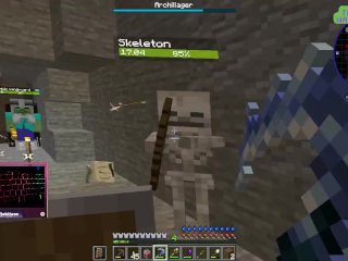Trying to defeat the ArchIllager!Ep:8 Minecraft Modded Adventuring Craft 1.3 Kingdom Update