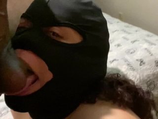 Bbw submissive pawg wanted to get some ball sucking done before Monday.