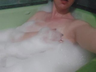 She had long wanted to take a bubble bath