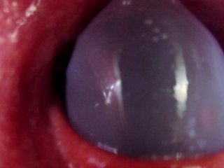 Internal Anal Camera Bad Dragon Flint Fucks My Ass And Cums In A Condoms And Fills My Guts, Heartbea