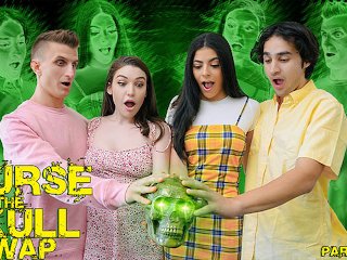 Sis Swap - Gorgeous Teens Swapped Stepbros And Ride Their Cocks On Hardcore Foursome