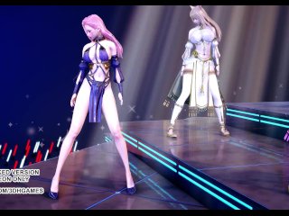 [MMD] Wisin & Yandel - Follow The Leader Sexy Hoy Dance Ahri Akali Kaisa Seraphine Lux KDA
