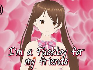 I Let My All-male Friend Group Use Me as a Fucktoy in College - Erotic Storytelling (Audio, ASMR)