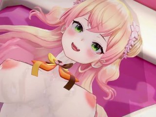 【ホロライブ 桃鈴ねね】桃鈴ねねがイチャイチャセックスするだけ1