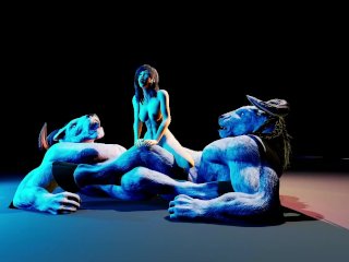 double anal Furry monsters very hot sex