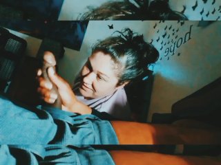 Stroke Smoke And Choke 😵 :Black Cock Worship