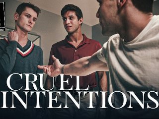 Stepbrothers Compete For New Neighbor's Cherry Ending in Taboo Threesome - DisruptiveFilms