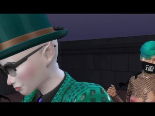Alien watches guy Fucking Big Tit Milf