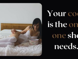 She can't stop thinking about your cock - cock worship (Audio Erotic)