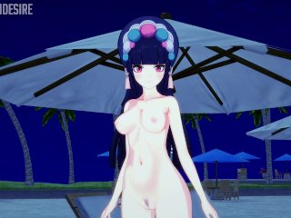 YUN JIN OPENS HER LEGS FOR YOU HENTAI GENSHIN IMPACT